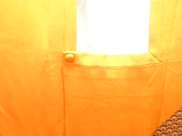  切り嵌め風古典柄絵羽道行コート